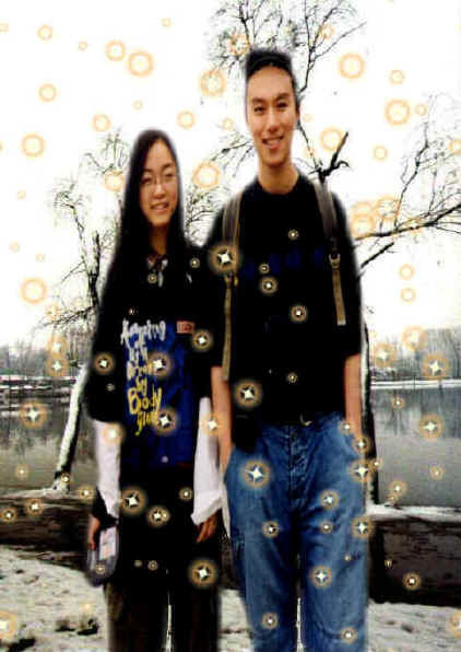 me and Christine star.JPG (73139 bytes)